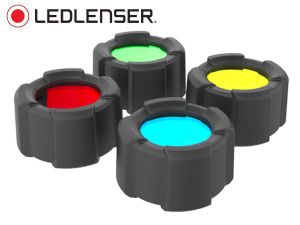 Lot de 4 filtres de couleur Led Lenser 39 mm pour MT14