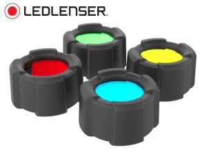Lot de 4 filtres de couleur Led Lenser 32,5 mm pour MT10