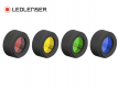 Lot de 4 filtres de couleur Ledlenser pour P6R/P7R Core/Signature
