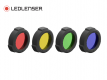 Lot de 4 filtres couleurs 40 mm Ledlenser H7R Core/Signature/Work