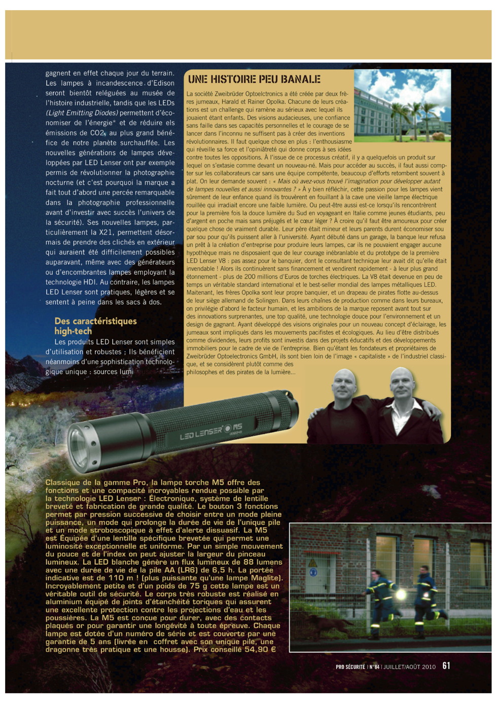 Article 07-08 2010 Pro Sécurtité 2